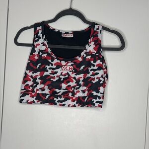 The Delta Box Delta Sigma Theta Sports Bra -Size M